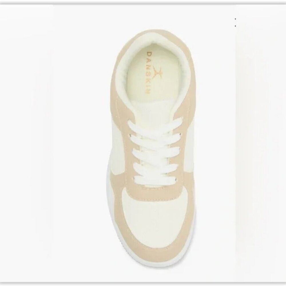DANSKIN Women’s Memory Foam Sneakers - Color: Beige Size 8 New